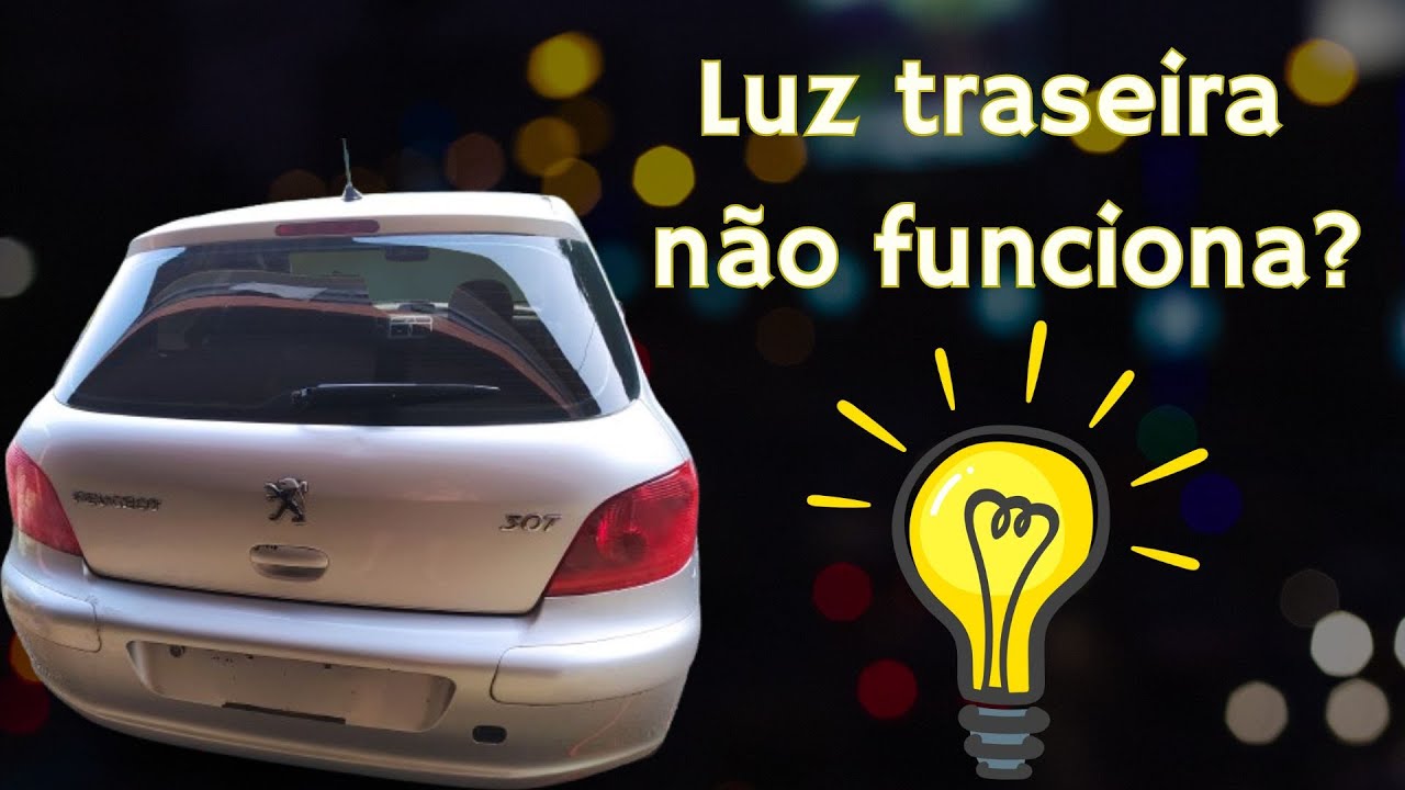 Lanterna traseira não liga as luzes? Saiba como identificar possíveis defeitos.