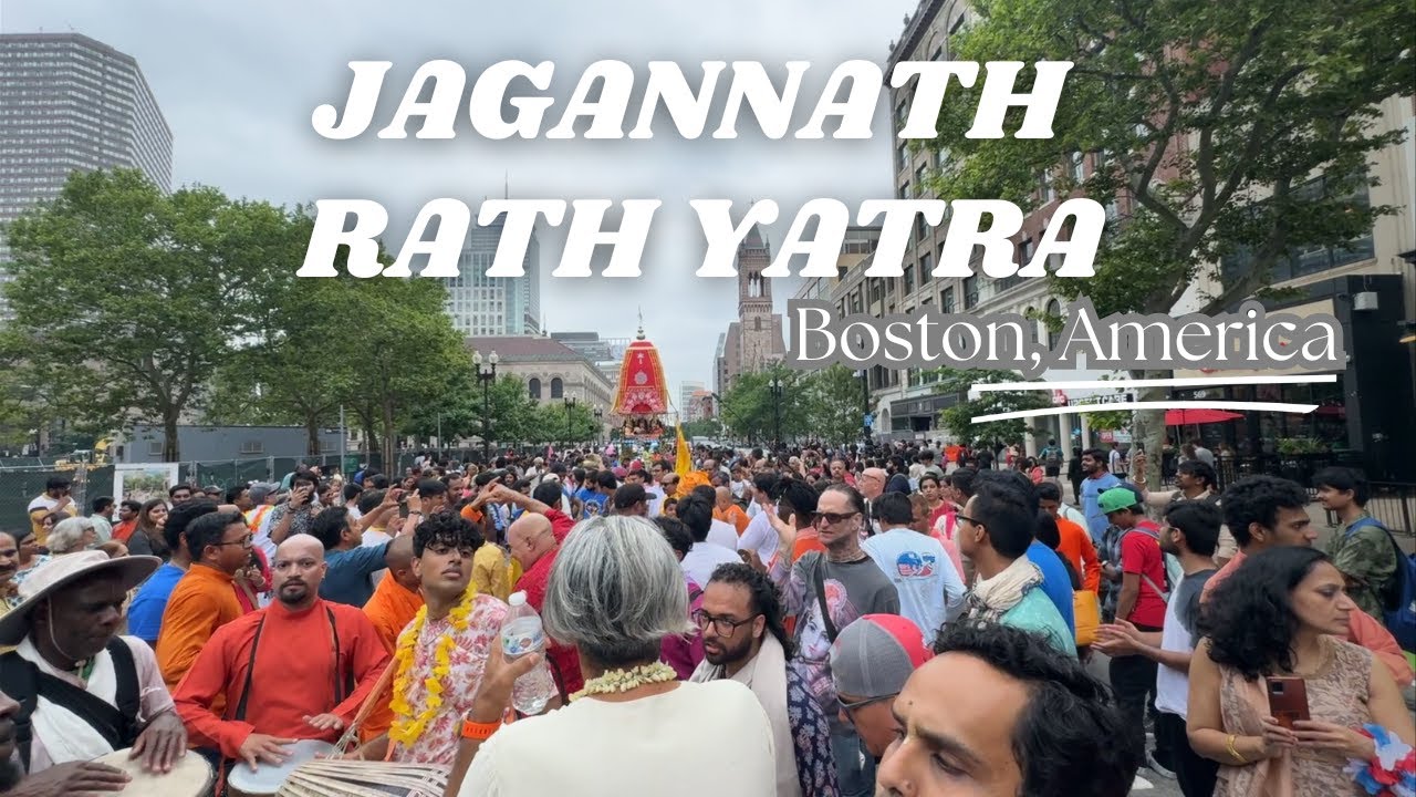 Jagannath Rath-Yatra Boston, America 2024