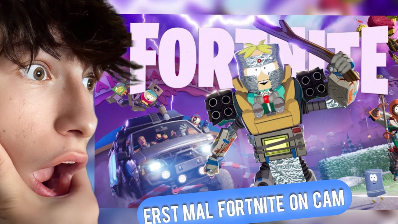 Mein ERSTES MAL Fortnite 😳 (On Cam)