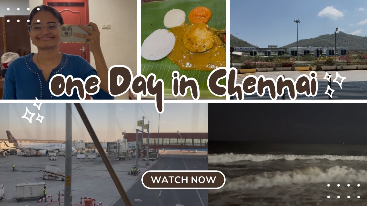 Chennai Express: A One-Day Ride Through the City’s Charm ❤️ | VLOG 11 | @SiliconCityChronicles555