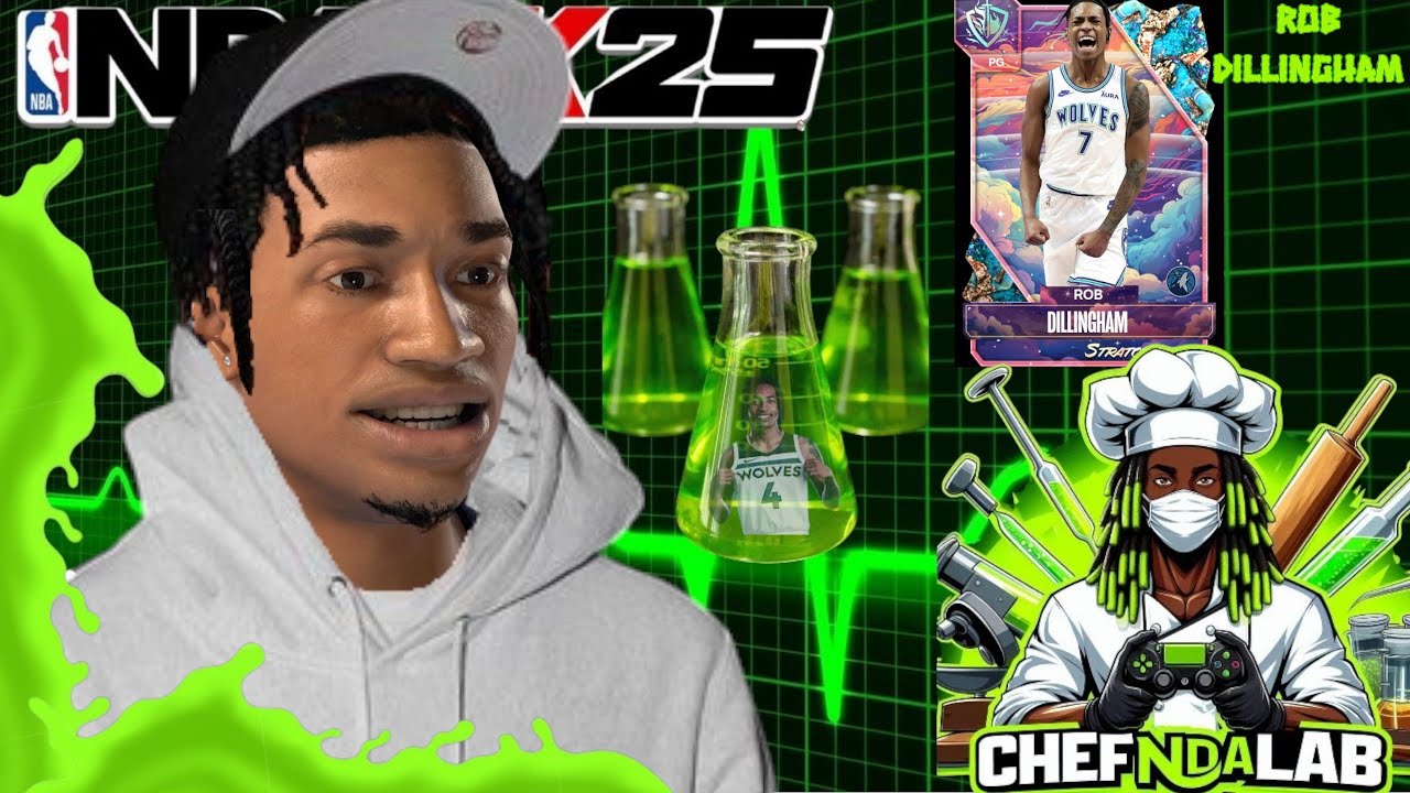 Реалистичное создание лица Роба Диллингхема в NBA 2k25 (версия «Шеф-повар») 💪🏾🔥🔥