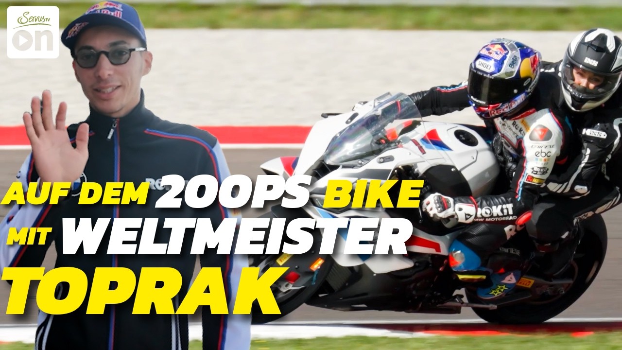 Highspeed & Nervenkitzel: Wilder Ritt mit Superbike-Weltmeister Toprak Razgatlioglu | FIM Superbike