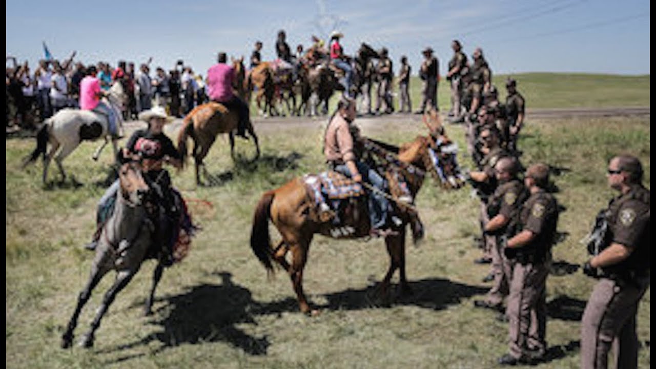 Native Americans Gather To Block Dakota Pipeline
