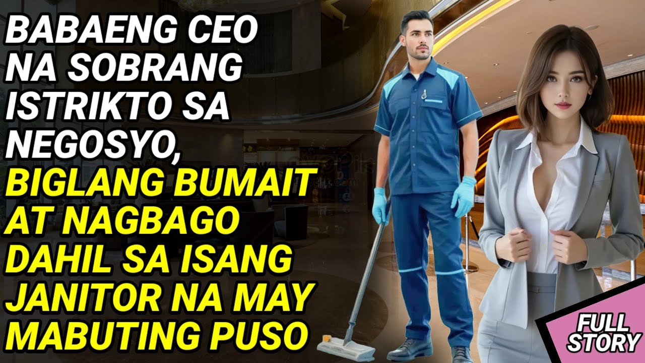 ISANG MALUPIT NA MILYONARYA HINDI INAKALA NA MAPAPAIBIG SA ISANG JANITOR / KWENTONG BILYONARYO
