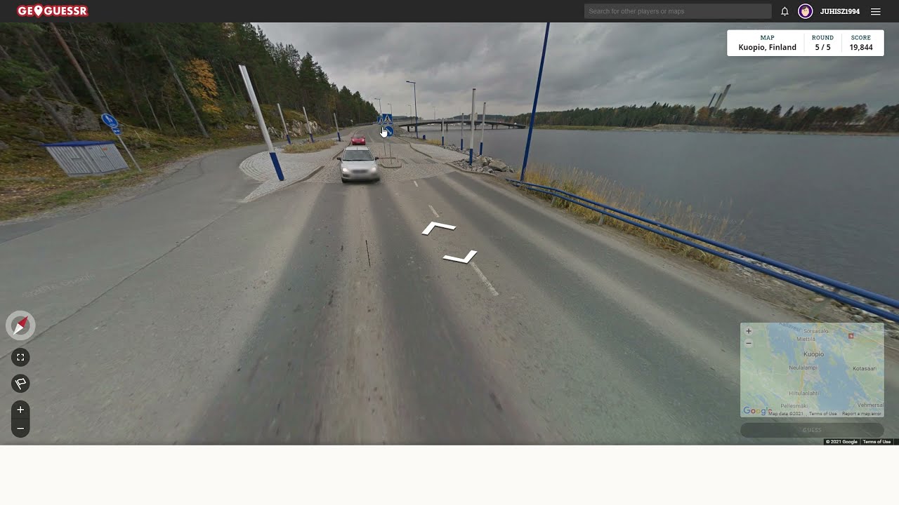 Geoguessr | Muistanko Kotiseudun? Kuopio Mappi