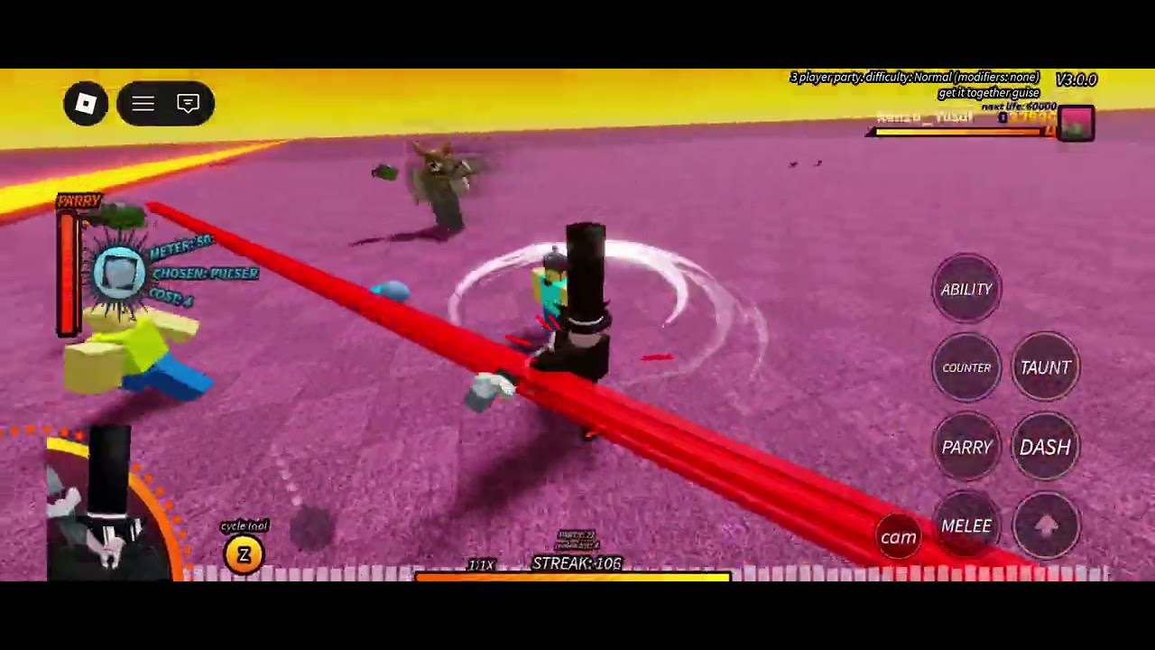 Random PARRY!! gameplay