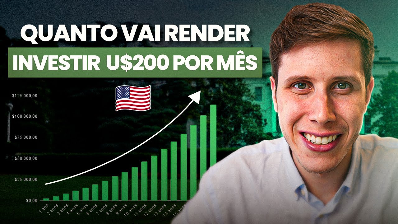 Quanto rende investir $200 por mês nos EUA por 10 anos?