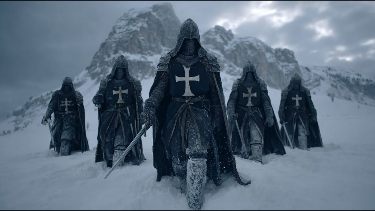 Europe Stands in Silence — Before the Sacred March Begins! | Templars Chants Music