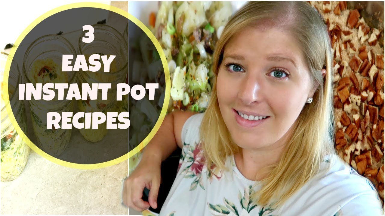 HEALTHY INSTANT POT MEALS 🍋
