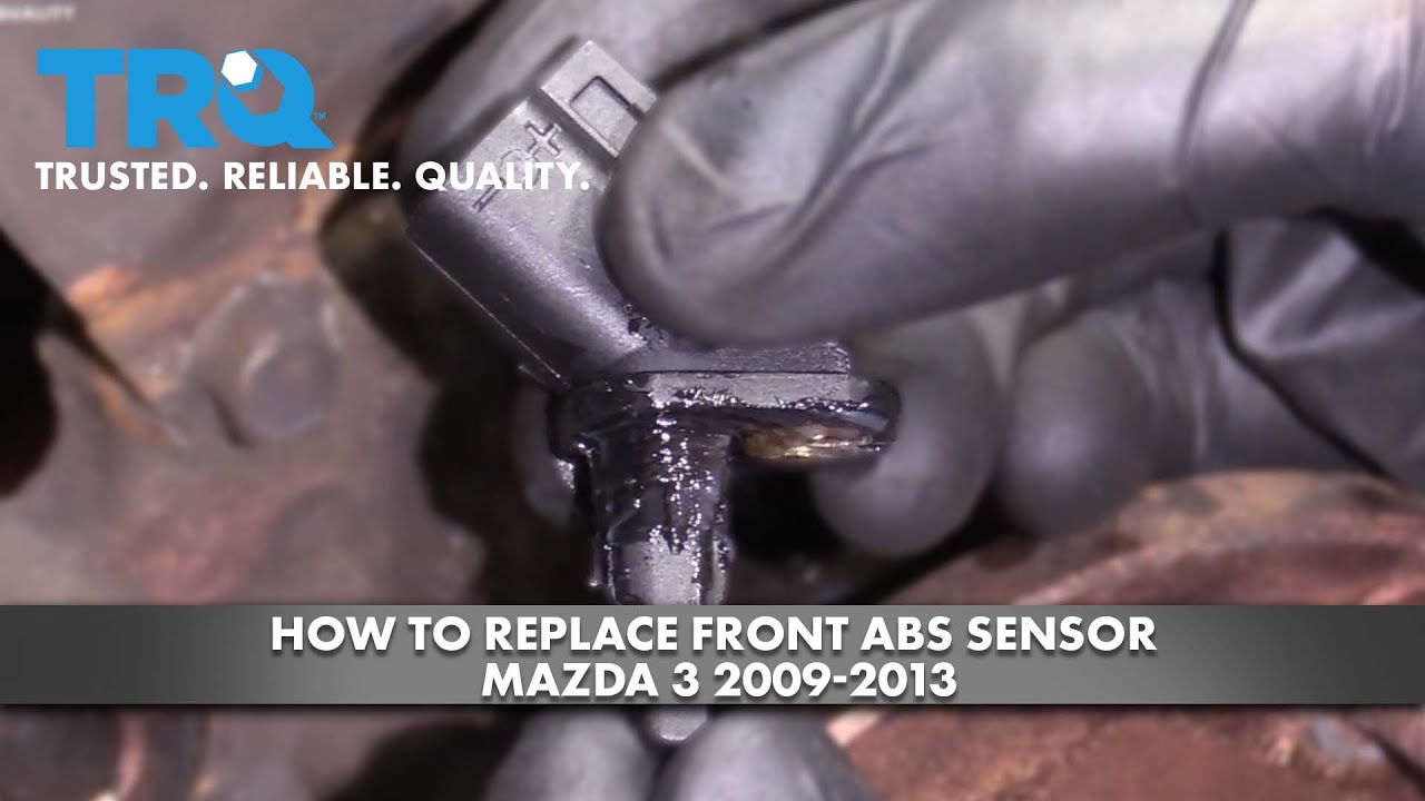 How to Replace Front ABS Sensor Mazda 3 2009-2013