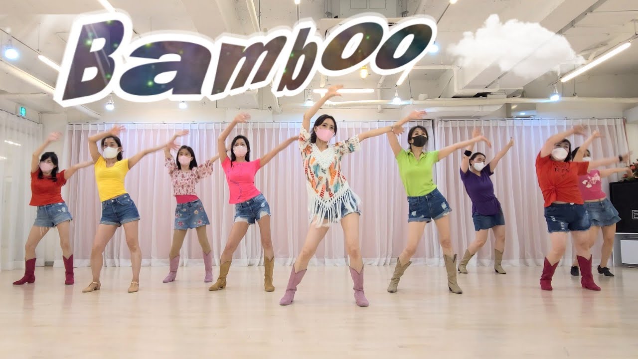 Bamboo l Beginner Line Dance l 밤부 라인댄스 l Big Bamboo-Saragossa Band l  Linedance