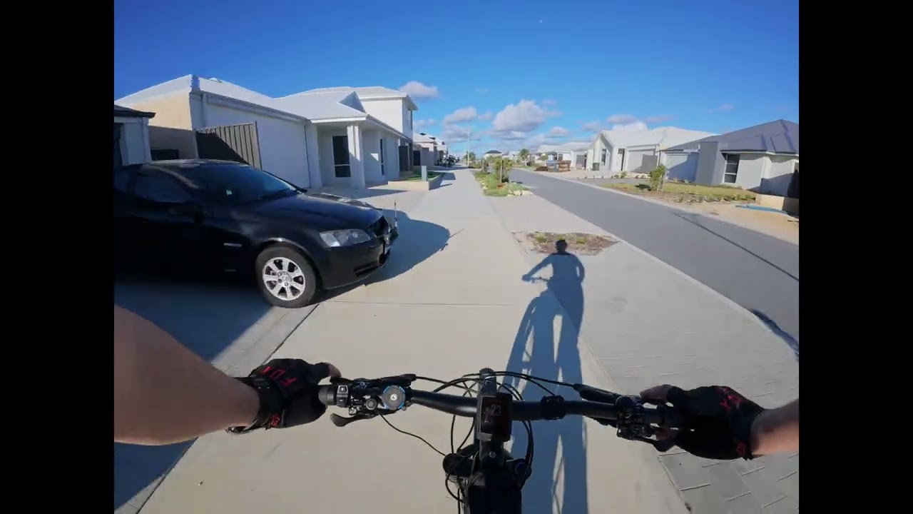 Cycling Alkimos Beach, Perth