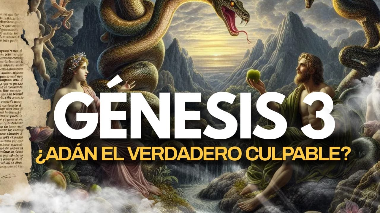 ¿EVA PECÓ POR CULPA DE ADÁN? / Explicación GENESIS capítulo 3