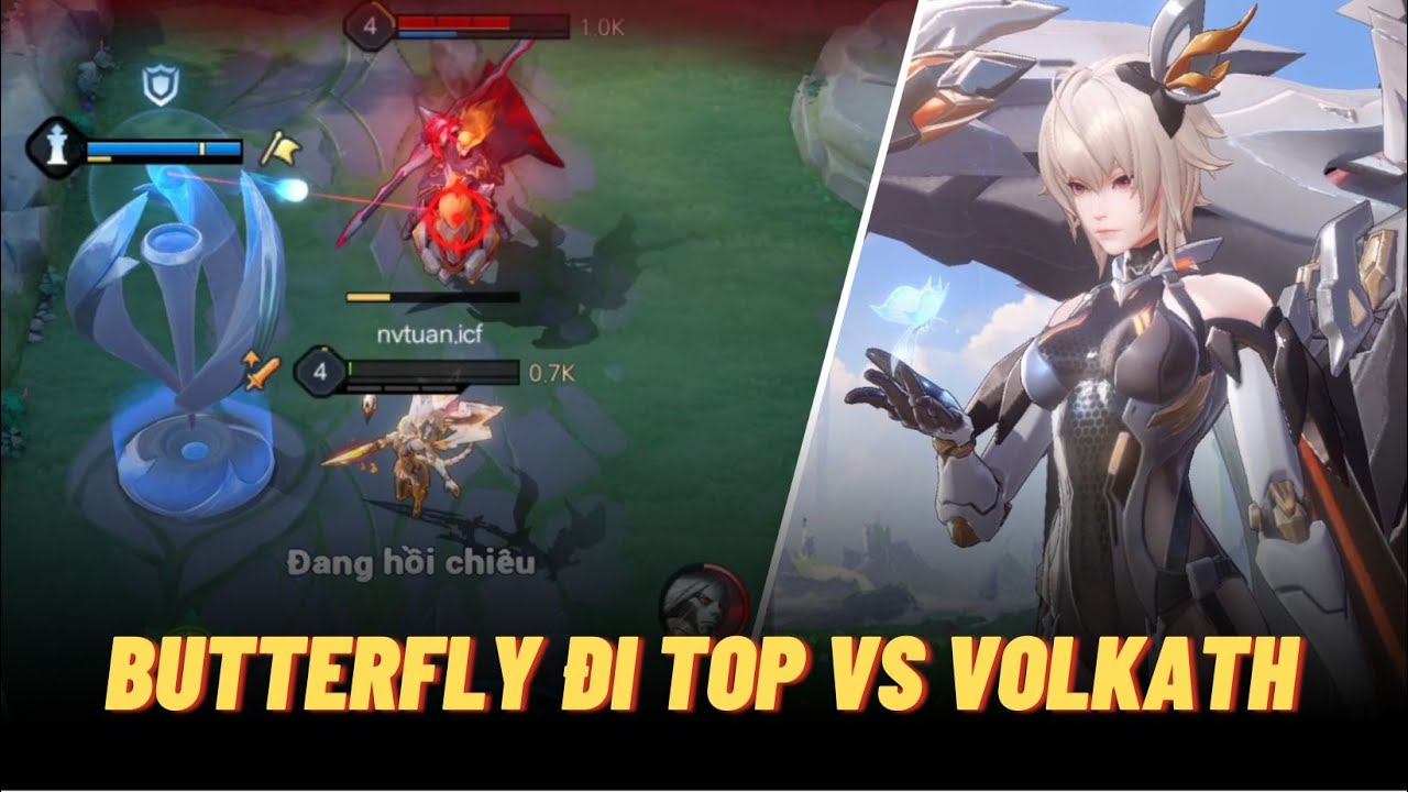 Cầm Butterfly đi đường tà thần đối đầu Volkath - tưởng bị ép ai ngờ vẫn nhảy ngon lành | Icyfoxx