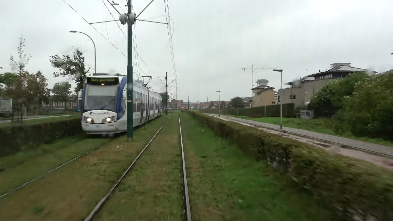 HTM R-NET tramlijn 15/17 Nootdorp Centrum - Station Den Haag Centraal - Wateringen Dorpskade | '20