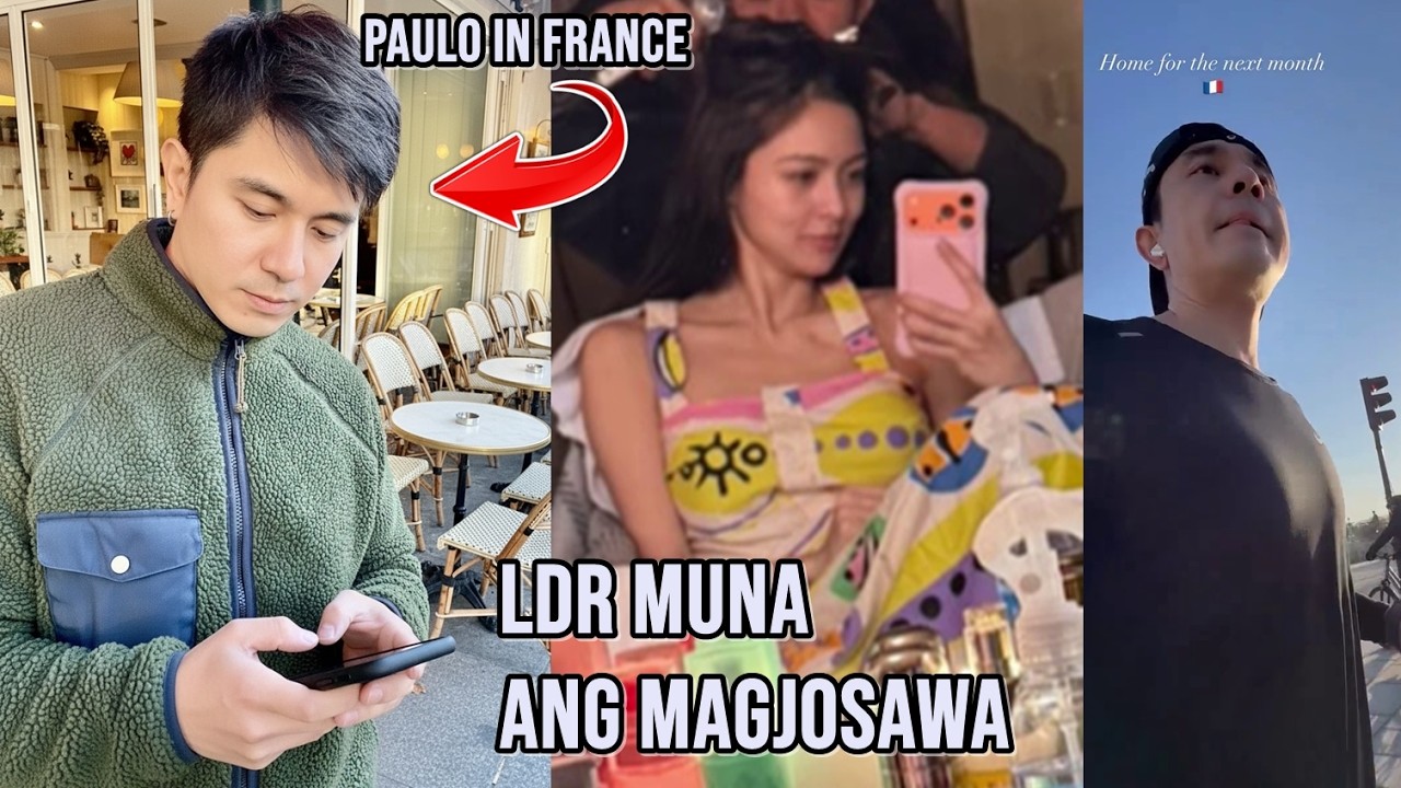 PAULO AVELINO NASA FRANCE NGAYON! VIDEO CALL MUNA ANG MAGJOSAWA PARA MAG 