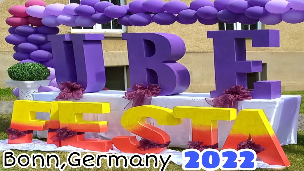 Ube Fiesta in Bonn,Germany for the first time 2022💜❣