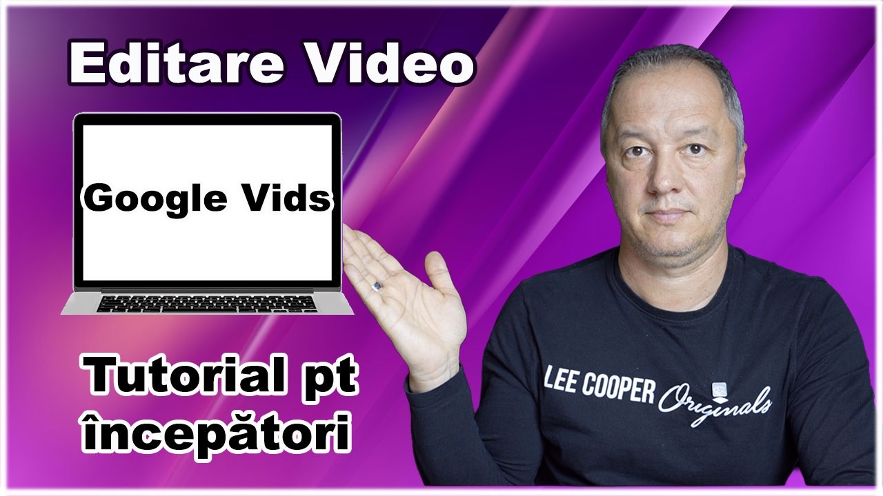 Cum creezi un video profesional de la zero în Google Vids (Tutorial Complet Aidu)