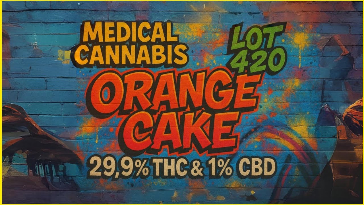 🔥 Medical Cannabis Review | Orange Cake by Lot 420 (29% THC, 1% CBD) | #thebeatpoetuk 🔥
