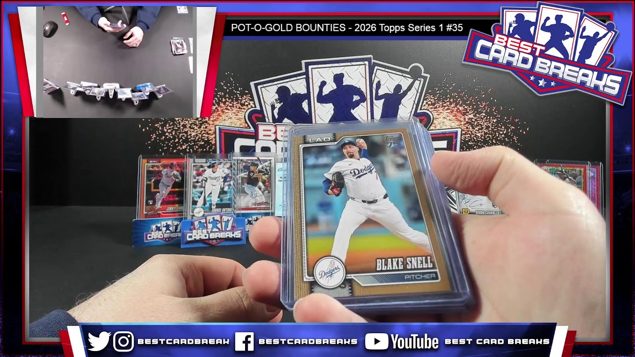 Карточка Topps Series 1 2026 № 35 - Большой кейс из 6 карточек. Выберите свою команду - 17.03.2026