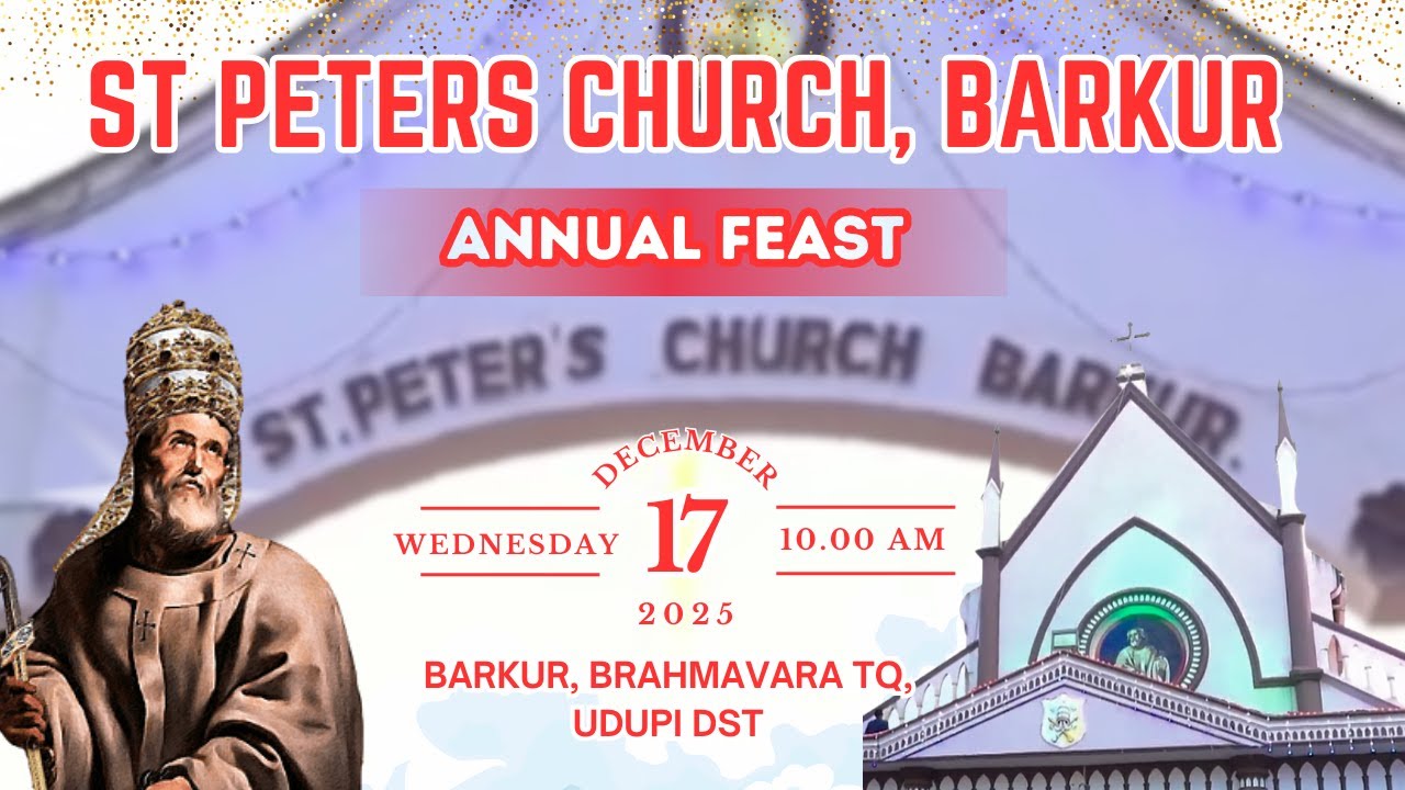 Annual Feast  - 2025 | St Peters Church | 17.12.2025 |  Barkur