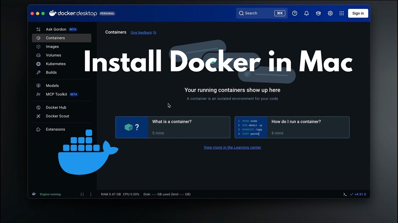 Установка Docker на Macbook | Руководство по настройке macOS | Чип M1/M2/M3/M4