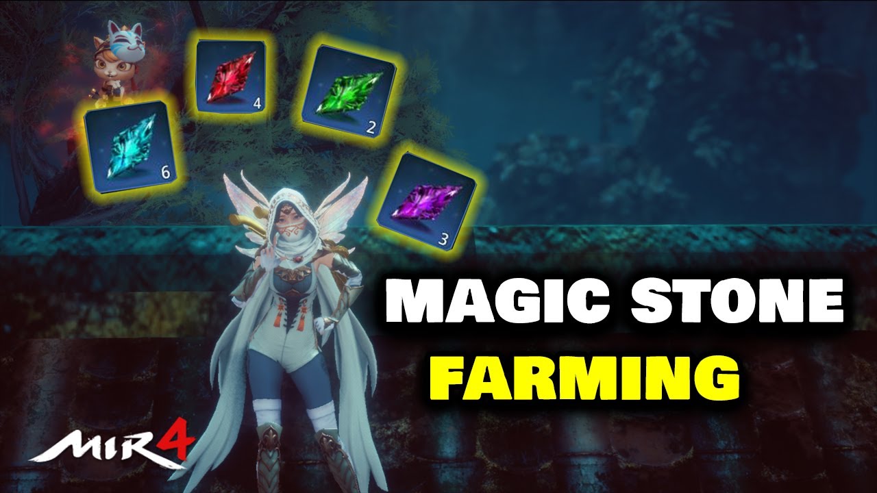 How to Farm Magic Stone Faster - MIR4 (Tagalog)