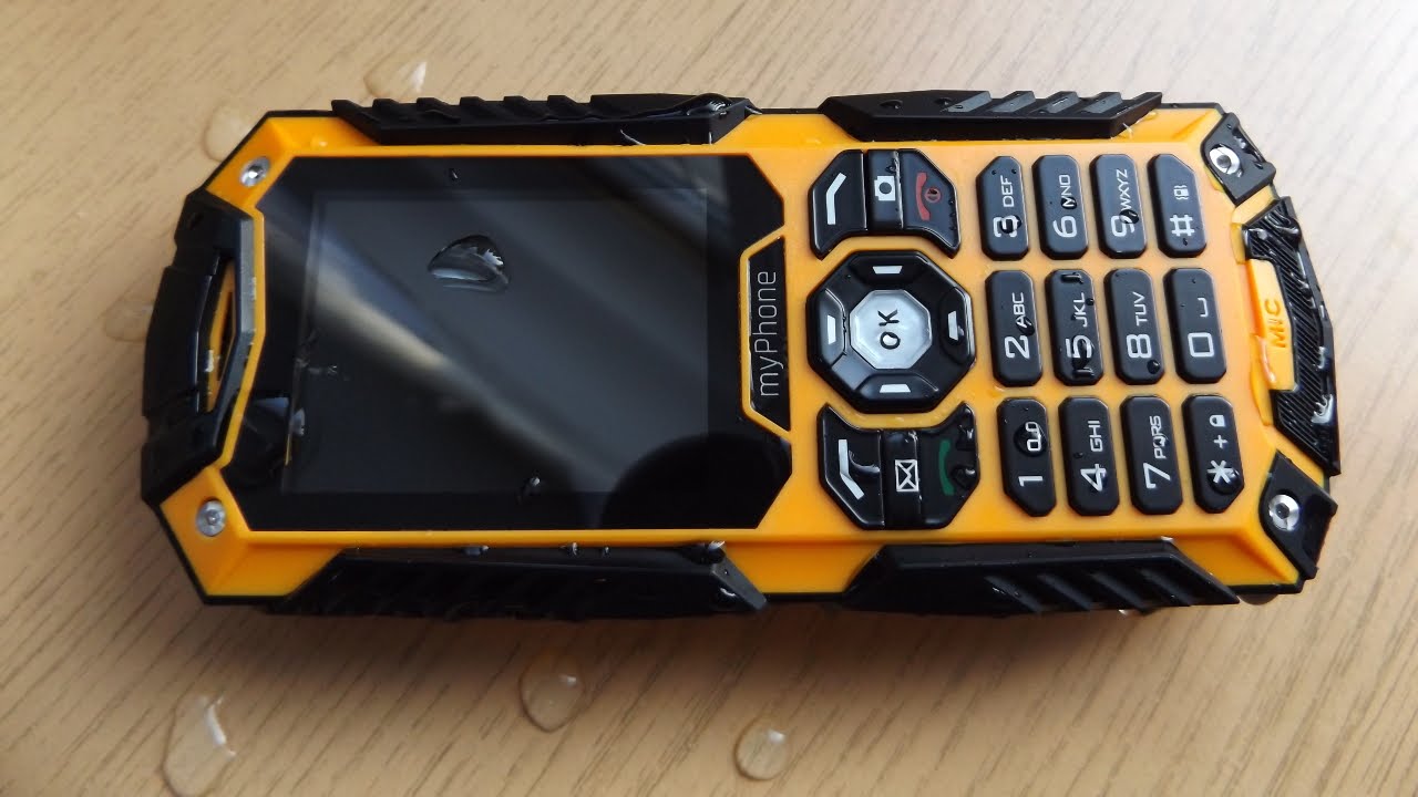 myPhone Hammer Plus Podwodny test (phone underwater test)