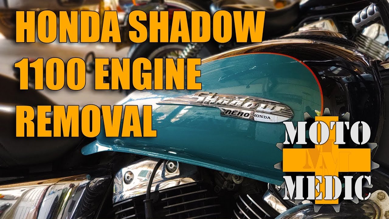 Honda Shadow 1100 Engine Removal
