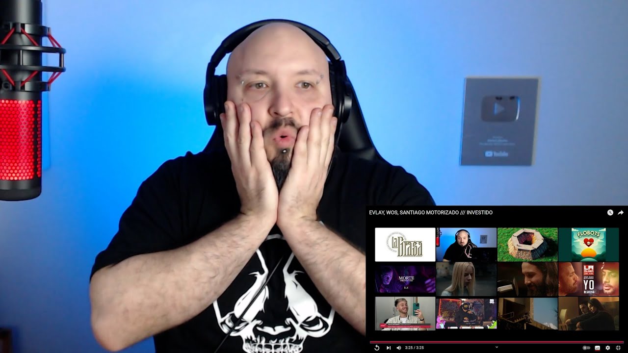 EVLAY, WOS, SANTIAGO MOTORIZADO /// INVESTIDO // BATERISTA REACCIONA // Nacho Lahuerta