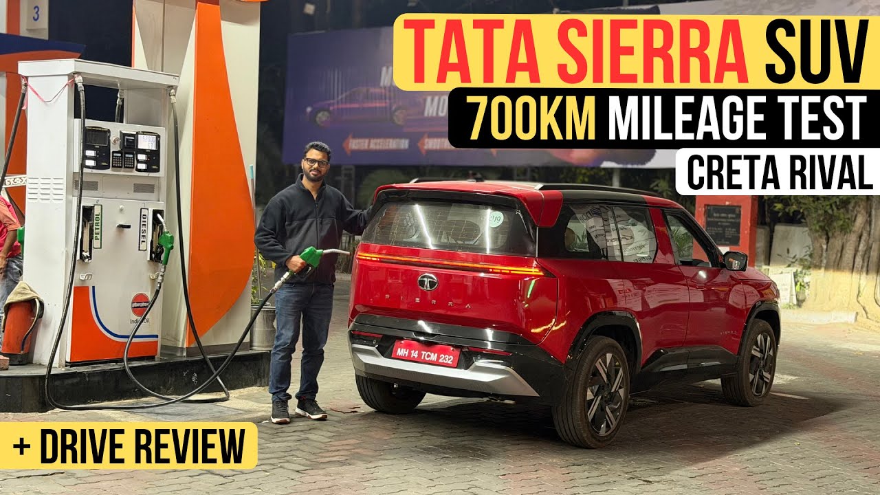 Тест расхода топлива Tata Sierra - Обзор поездки на 700 км - Creta 🤦&zwj;♂️?