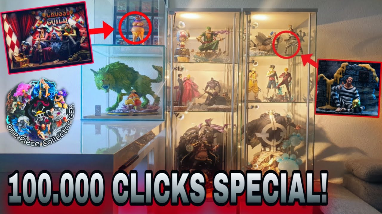 100.000 clicks special video - JIMEI - Tsume Art - BP - Dream Studio & more One Piece Resin