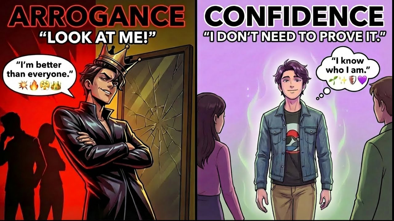Confidence vs Arrogance (Why The Differences Matter For You & Others)