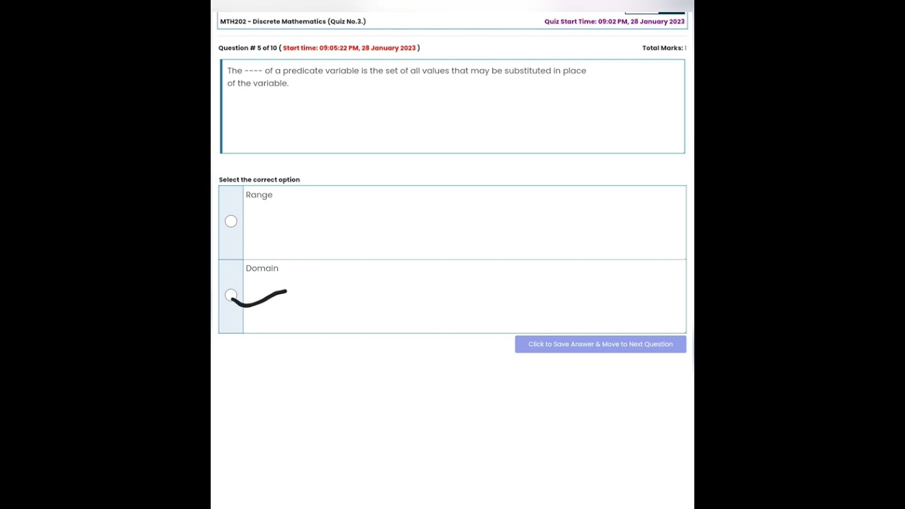 MTH202 quiz 3 2023 solved