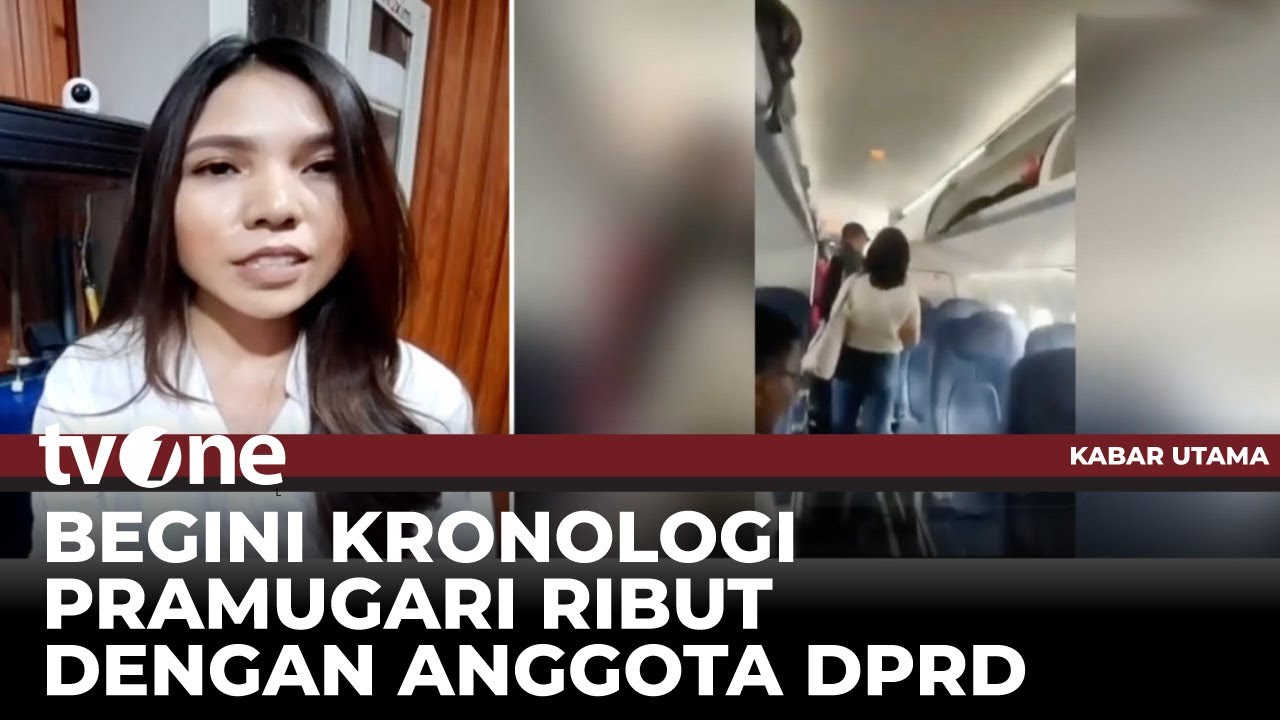 Cerita Pramugari yang Alami Kekerasan oleh Anggota DPRD Sumut | Kabar Utama tvOne