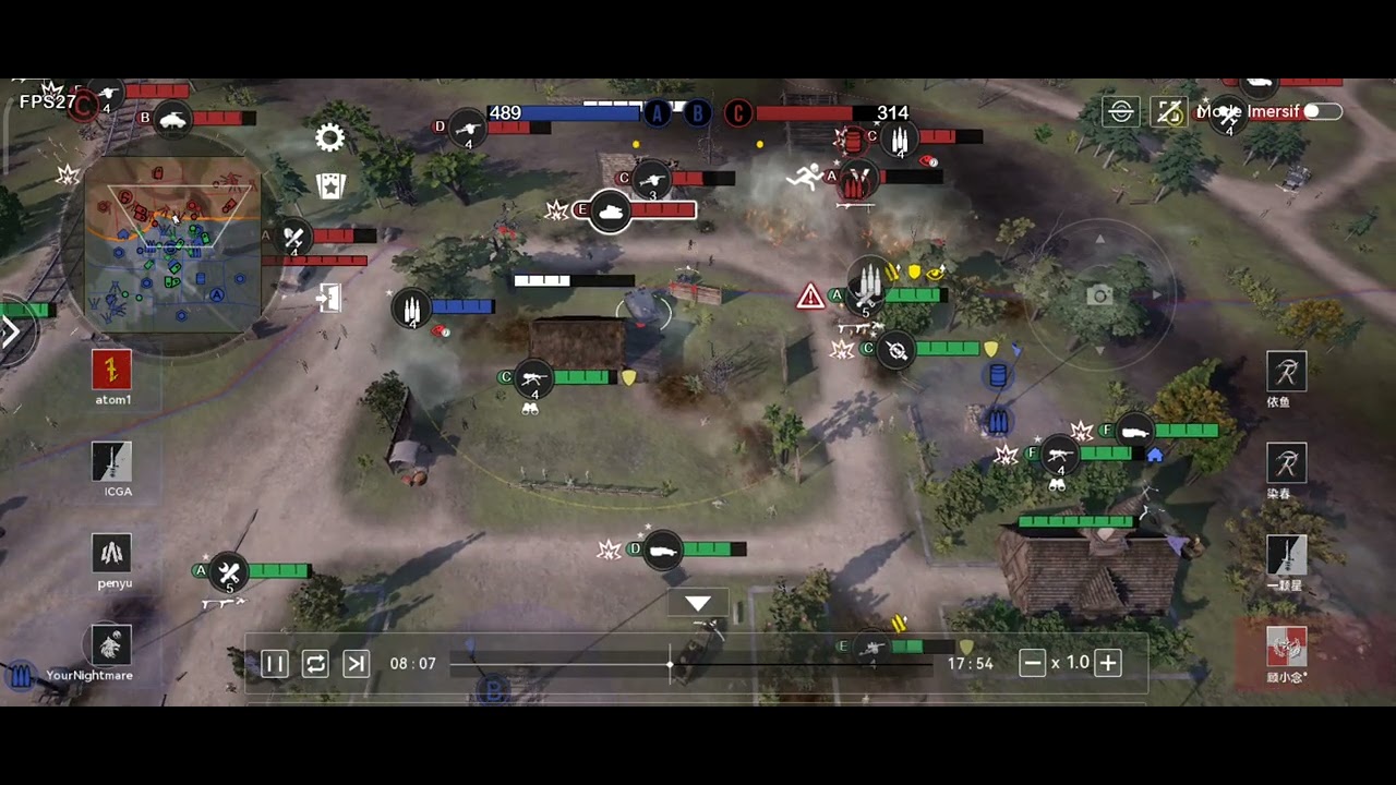 War Alert : WWII PvP RTS -  4vs4 Gamplay Android