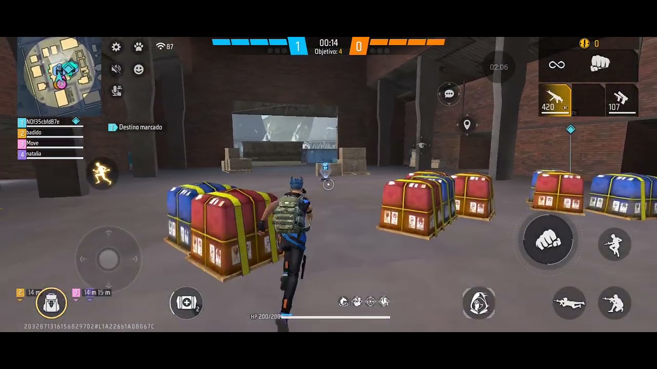 Free fire gameplay 