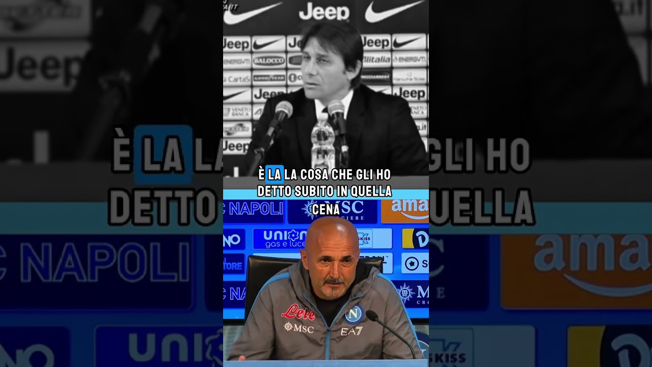 SPALLETTI alla JUVE: le parole a Napoli del 2023 e un discorso di CONTE del 2013 🎤