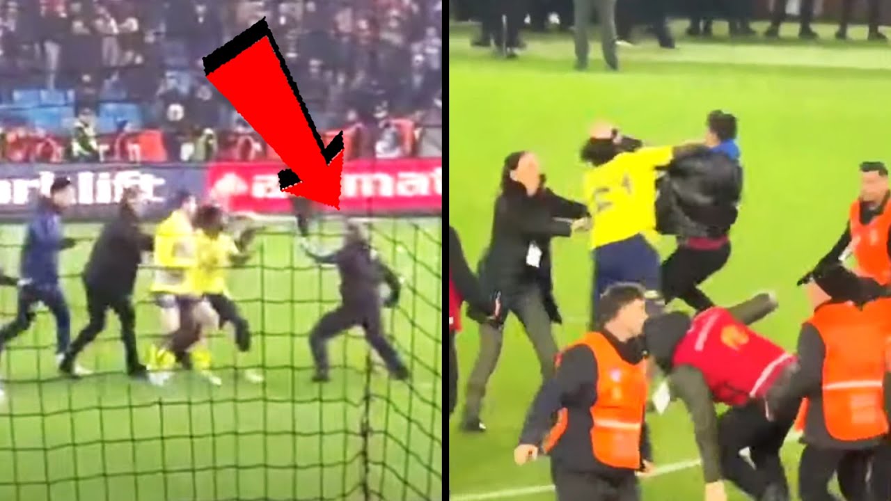 Players Fend for Their Lives as Rival Fans ATTACK
