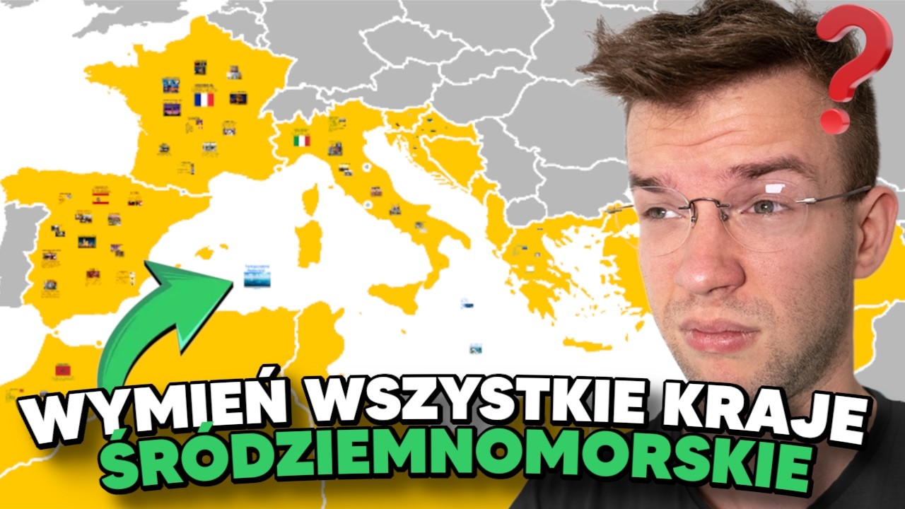 Które PAŃSTWA EUROPEJSKIE mają dostęp do MORZA ŚRÓDZIEMNEGO?
