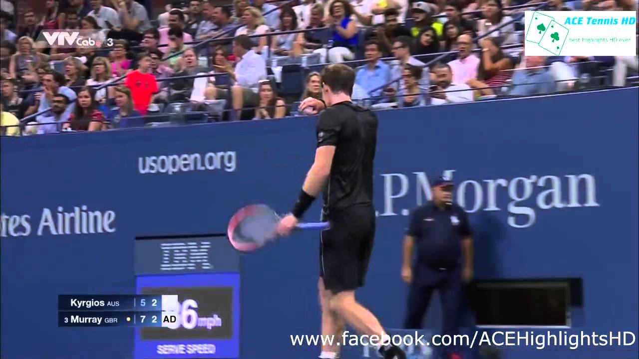 Andy Murray vs Nick Kyrgios  US OPEN 2015