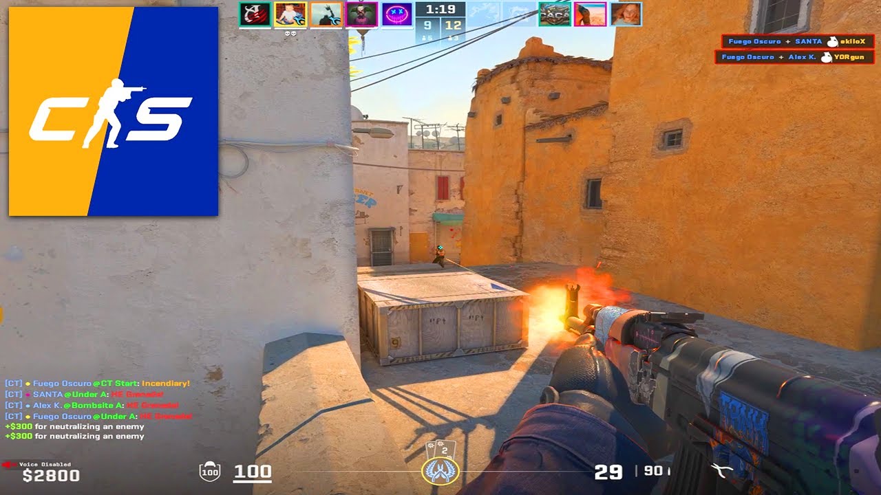 Counter Strike 2 | Dust2 | Full Match | No commentary
