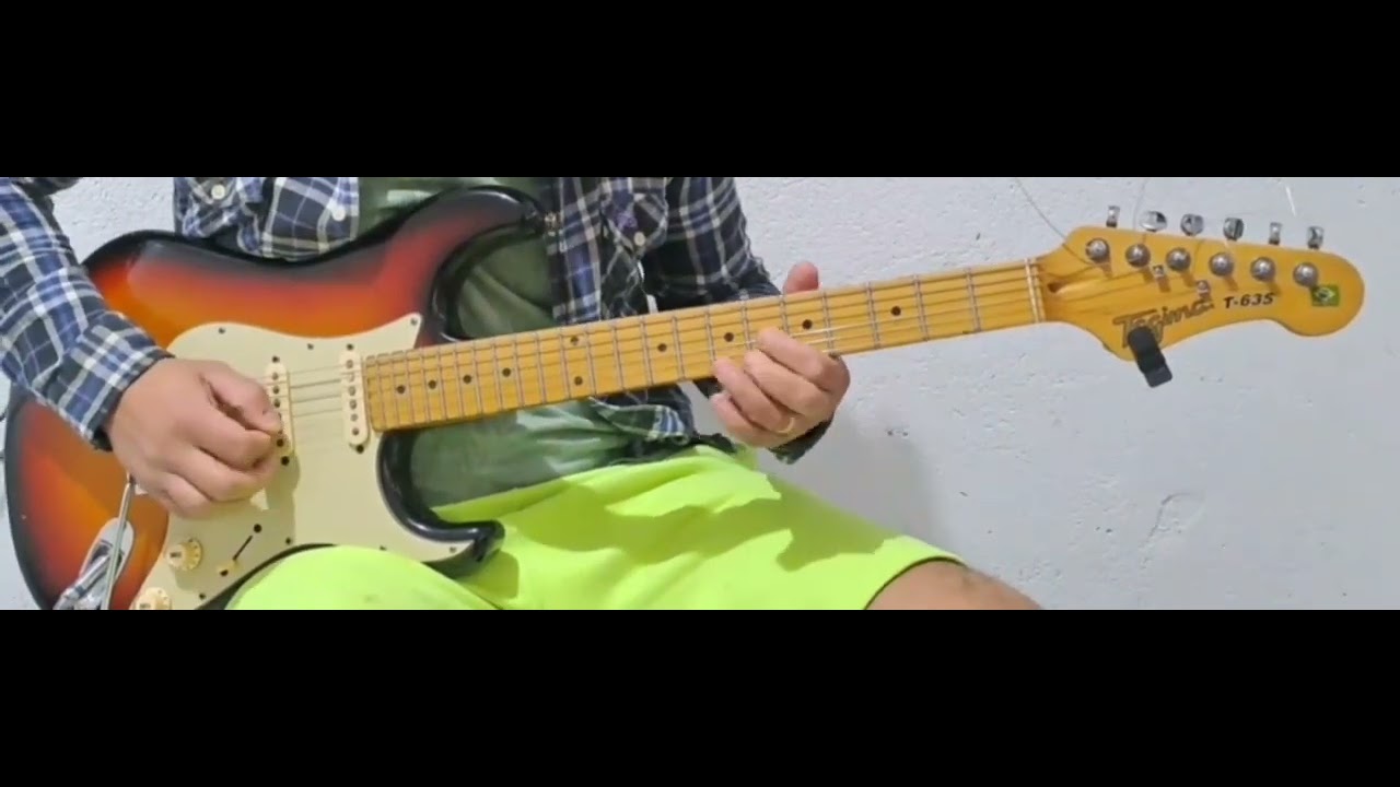 Aqui como no c&eacute;u (solo guitarra) #worship  #guitarworship  #jesusteama