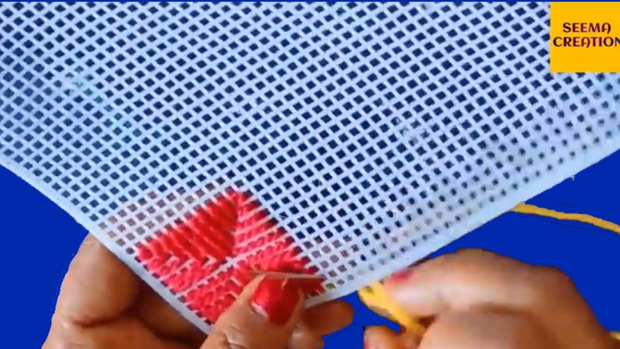BEAUTIFUL PLASTIC CANVAS DESIGN IDEA || 👍👍