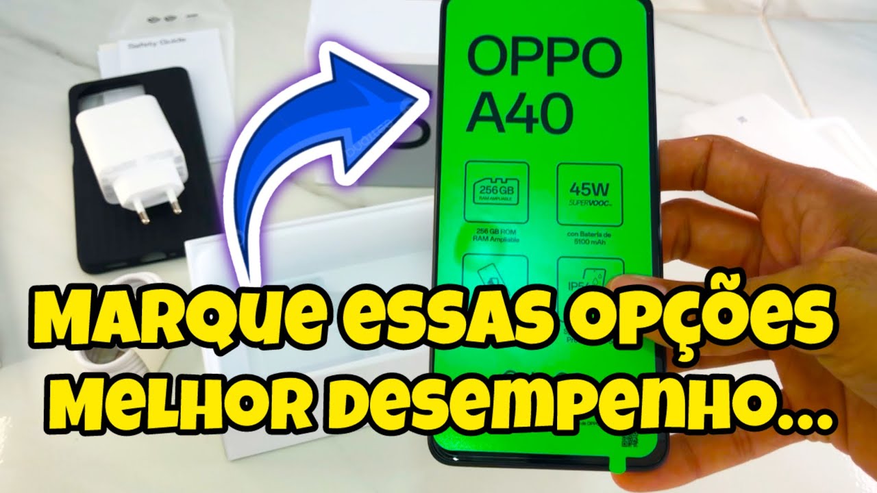 COMO CONFIGURAR O OPPO A40
