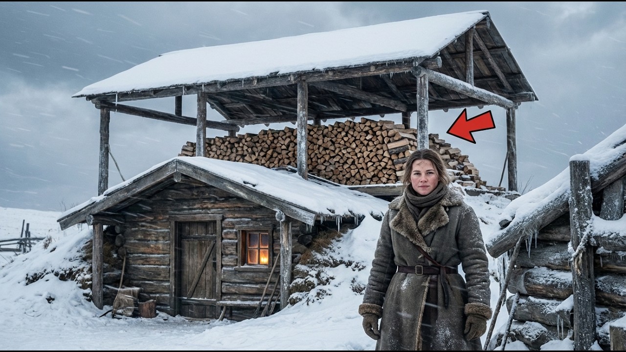 They Laughed When She Built a Shed Over Her Cabin — Then Her Firewood Remained Dry All Winter