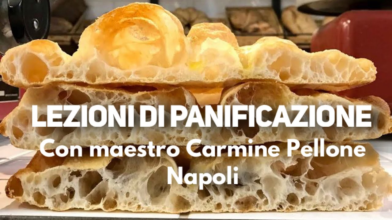 Lezione di panificazione: pizza in pala (con maestro Carmine Pellone) #pizzainpala