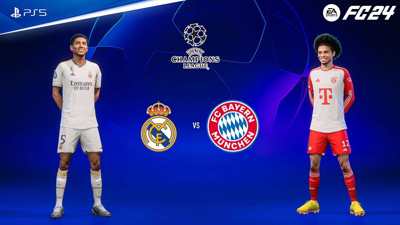 EA Sports FC 24 - Real Madrid vs Bayern Munich | UEFA Champions League Final | PS5&trade; [4K60]