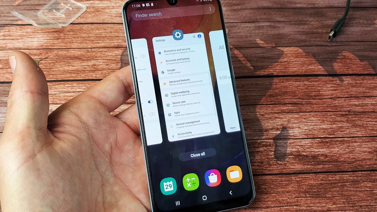 Как закрыть фоновые приложения на Samsung Galaxy A50s, A50, A40, A30, A20, A10 и т. д.