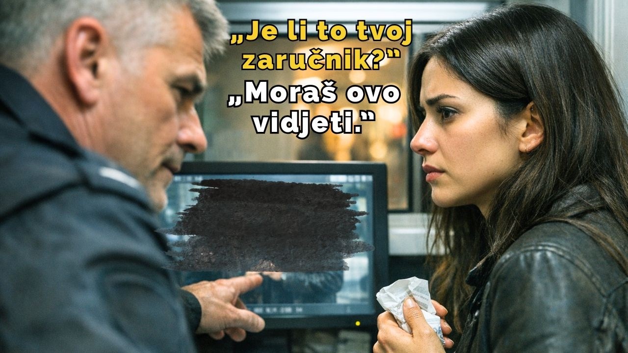 „Je li to tvoj zaručnik?” pitao je zaštitar. Zatim je šapnuo: „Moraš ovo vidjeti.”